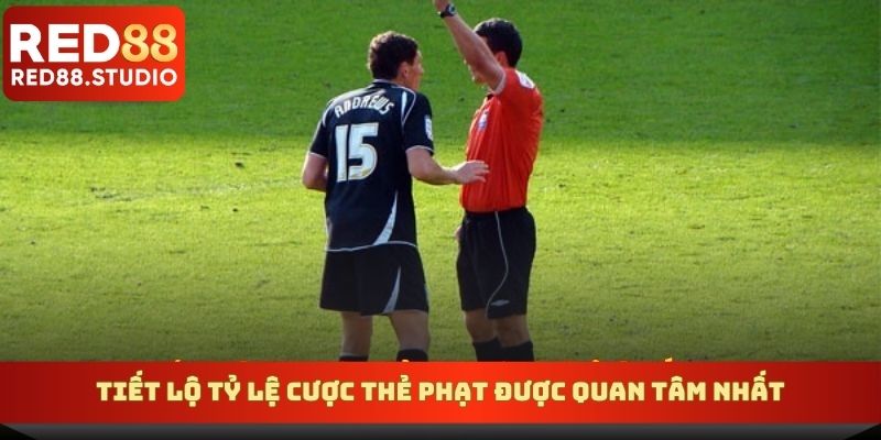 Tiết lộ tỷ lệ cược thẻ phạt được quan tâm nhất
